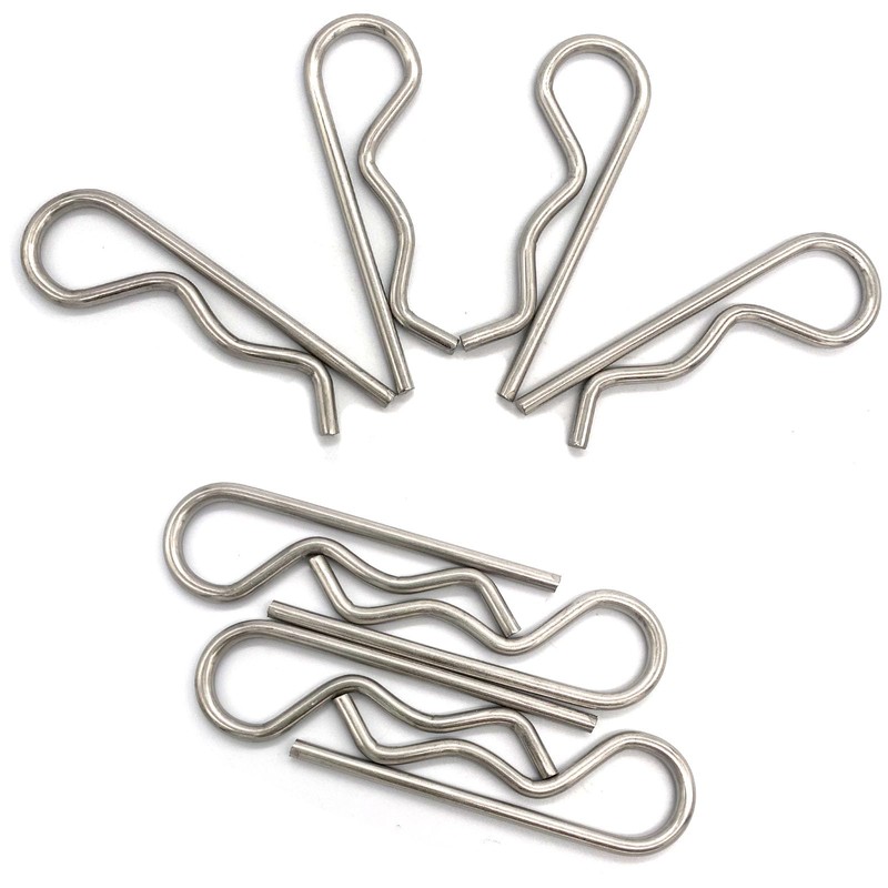 Yoliko 4 Pcs Heavy Duty Stainless Steel Cotter Pin R