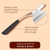 THURLADY Dermaplane Razor, Facial Razor for Women, Peach Fuzz Remover,