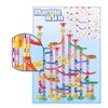 Marble Run Building Blocks Three Dimensional DIY Race Track Marble