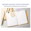 100pcs Paper Clips Portable Mini Electroplating Purple Cute Radish Shape