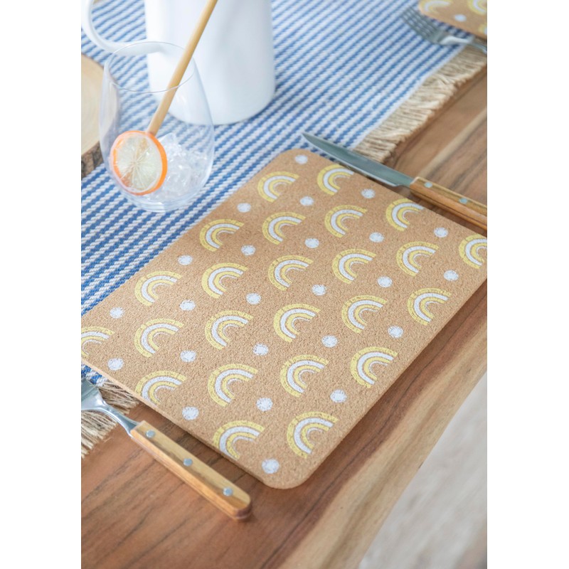 Creative Tops 4-Piece Cork Placemat Set