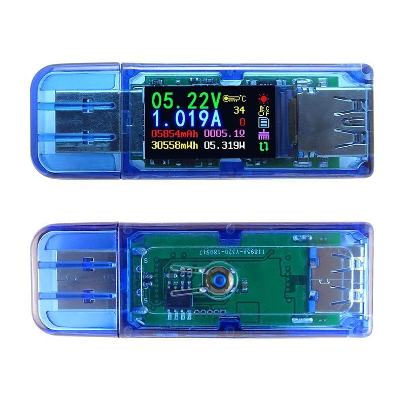 USB 3.0 Tester, USB Power Meter, 3.7-30V 0-4A Voltage Tester
