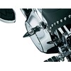 Kuryakyn 7520 Motorcycle Footpegs: Mini Dagger Zombie Skull Pegs without