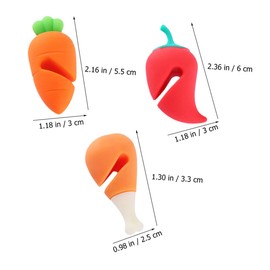 Ciieeo 1set Spill Lifters Cartoon Pot Boil Stoppers for Cooking Heat Resistant Kitchen Accessories Safe Easy to Use Prevent Overflow with Fun Designs 6pcs