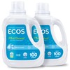 ECOS Laundry Detergent Liquid, 200 Loads - Dermatologist Tested Laundry