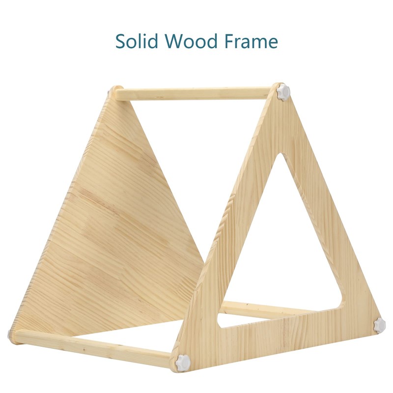 Petsfit Cat Houses for Indoor Cats,Modern Style Wood Cat House