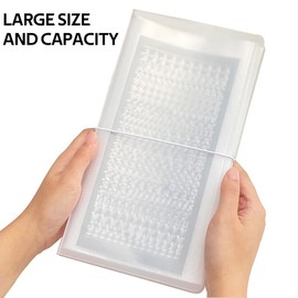 2-Piece Scrapbooking Sticker Set, BetterJonny Sticker Collector's Album Empty Sticker Scrapbook A5 Empty Sticker Album Sticker Book for Collecting Stickers for DIY Accessories Photo Album Diary