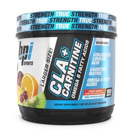 BPI Sports CLA + Carnitina - 100 Porciones - 700 gr - Sin cafeína - Fruit Punch