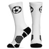 ChalkTalkSPORTS Soccer Performance Crew Socks - Hat Trick Size Large