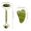BAQI Facial Massage Face Roller, Jade Roller, Natural Stone, Beauty