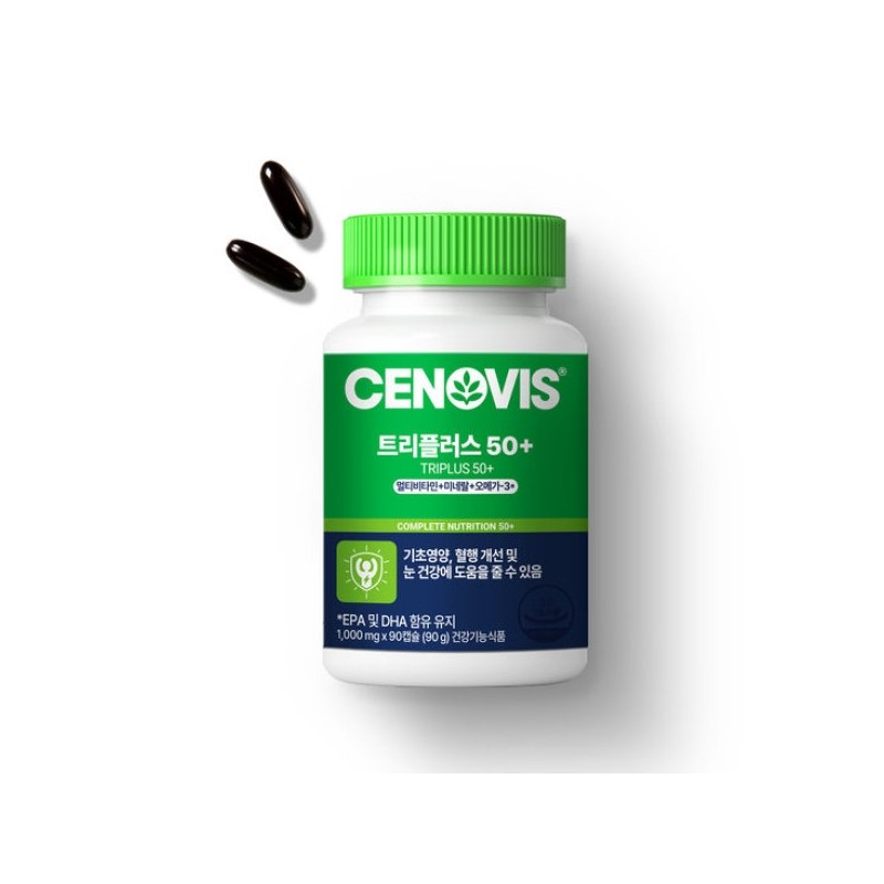 Senobis Triple Plus 50+ Multivitamin Mineral (90 capsules/30-day supply) x