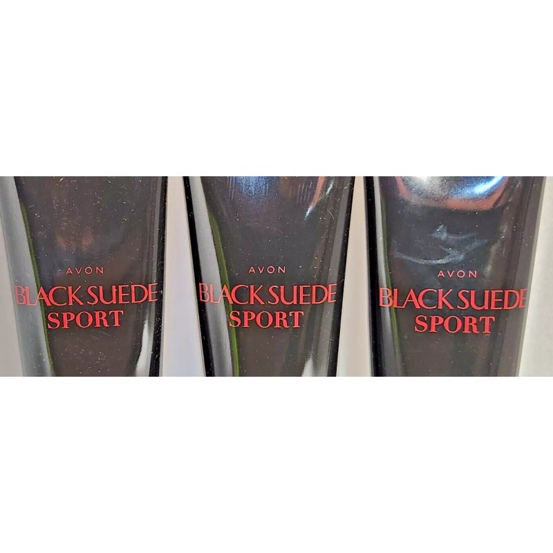 Avon BLACK SUEDE SPORT After Shave Conditioner 3.4 Lot of