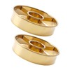 iplusmile 2pcs Round Doughnut Cutter Stainless Steel Doughnut Molds for