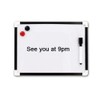 A4 Dry Wipe Magnetic Whiteboard Mini Home Office Notice Memo