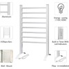 KEG Towel Warmer 8 Bars for Bathroom Freestanding or Wall