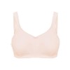 Susa Bra without underwire, minimiser bra with lace attached to