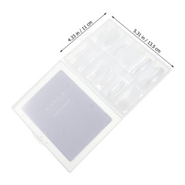 FOMIYES 120pcs Box Full Cover Artificial Press on Nails for Nails Manicure Set Nails