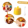 Gatuida Ceramic Condiment Jar Set Salt Shaker Seasoning Containers Bottle