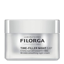 Filorga | Crema de noche | TIME-FILLER NIGHT 5XP | Crema facial de noche anti-arrugas que trata los 5 tipos de arrugas | 50 ml