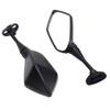 Pair Motorcycle Rearview Mirrors Left Right Replacement for CBR600RR CBR600