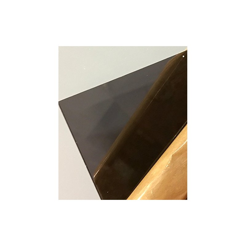 SIBE-R Plastic Supply - (2Pack) Dark Gray/Smoke Transparent Acrylic Plexiglass