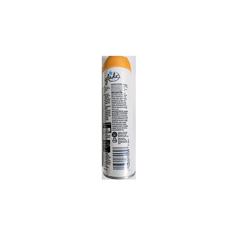 Glade Sheer Vanilla Aerosol 8 Ounce (Pack of 3)