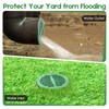 Meonum 4 Pack 6 in Round Drain Grate Covers, for