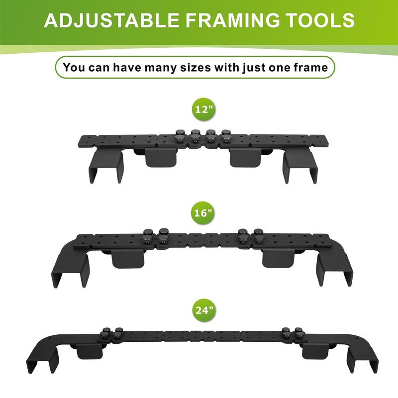 Wdwlbsm Framing Tools 13 in 1 Framing Stud Layout Tool