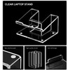 FUCDTEFC Acrylic Laptop Stand for Desk, Laptop Riser for 10-15.6