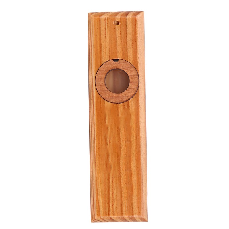 Wood Kazoo Flute Wooden Harmonica Accompaniment Flute Music Wind Instrument