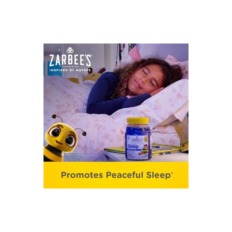 Zarbees Childrens Sleep Melatonina 1mg Sueño 60 Gomitas