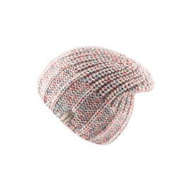 Sterntaler Knitted Hat with Effect Yarn - Girls' Hat with Great Knitting Pattern - Children's Hat, Lined with Soft Cotton Fleece - Warm Beanie - Colourful, 57, Colourful