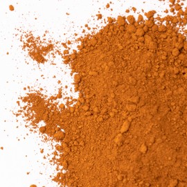 GOODTAKE Concrete Pigment, Orange Iron Oxide Pigment Powder, Concrete Cement Dye Color Pigment for Mortar, Grout, Plaster, Tile, Terracotta,Colorant,Paint,Manually Paving Concrete Mold (Orange, 4 oz)