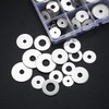 230 Pcs Large Flat Washer Set, Stainless Steel Washers, Lock