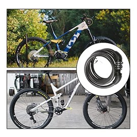 Combination Lock Safety Chain Lock Detachable Cycling Lock for Bike and Motorcycle and Gate Fence