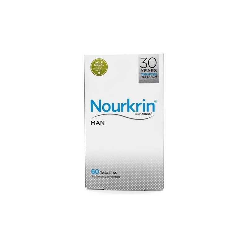 Nourkrin Man Hombre 60 Tabletas Tratamiento Para la Caída y