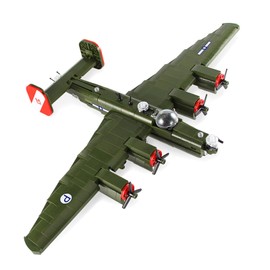 Feleph WW2 Plane B-24 Building Model Kit Bomber Aircraft Airplane 788 Pieces Blocks Military Toys for Kids Ages 6+ Compatible with Major Brands
