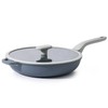 PRICUSIS Nonstick Ceramic Frying Pan with Lid, 8/10/12 Inch, Metal