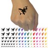 Orca Killer Whale Swimming Temporary Tattoo Water Resistant Fake Body