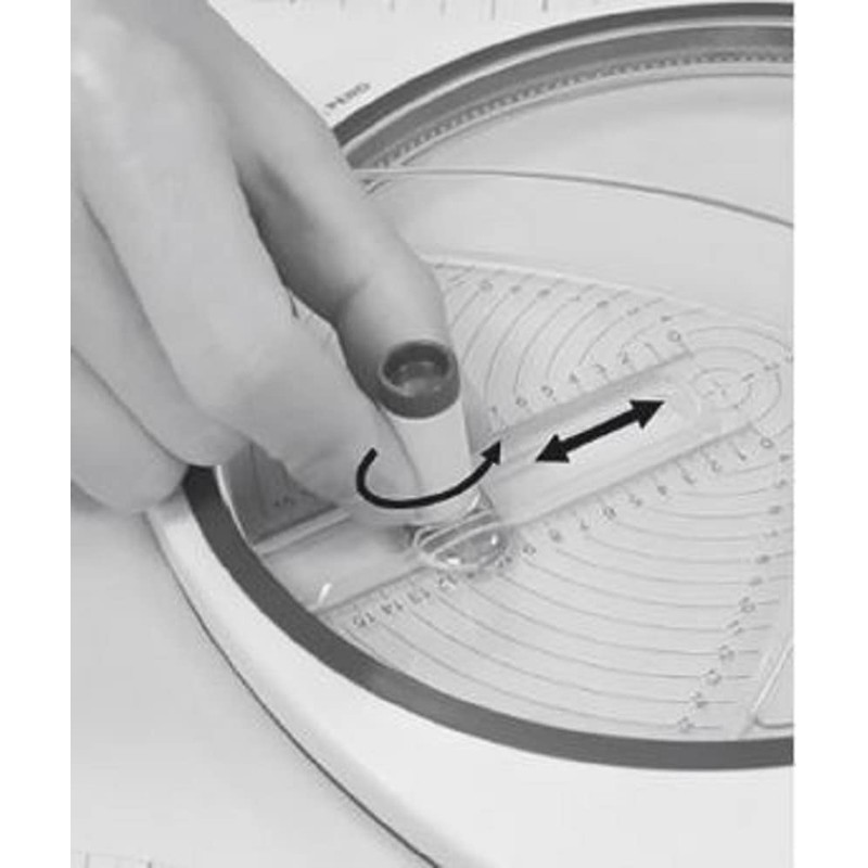 Rayher Cardmaking Circle Cutter with 3 Spare Blades