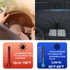 Sandfren Car Windshield Sun Shade Umbrella, Automotive Sunshade Cover for