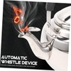 Mikinona Convenient Tea Pot Handheld Metal Kettle 2.0l Home Supplies