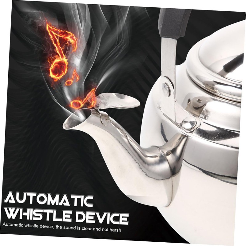 Mikinona Convenient Tea Pot Handheld Metal Kettle 2.0l Home Supplies