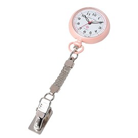 Fuji ナースウォッチ（クリップ付き） ピンク