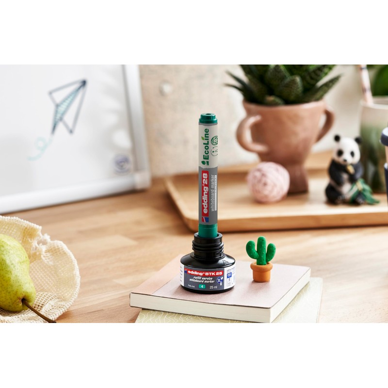 edding 29 Ecoline whiteboard marker - green - box of