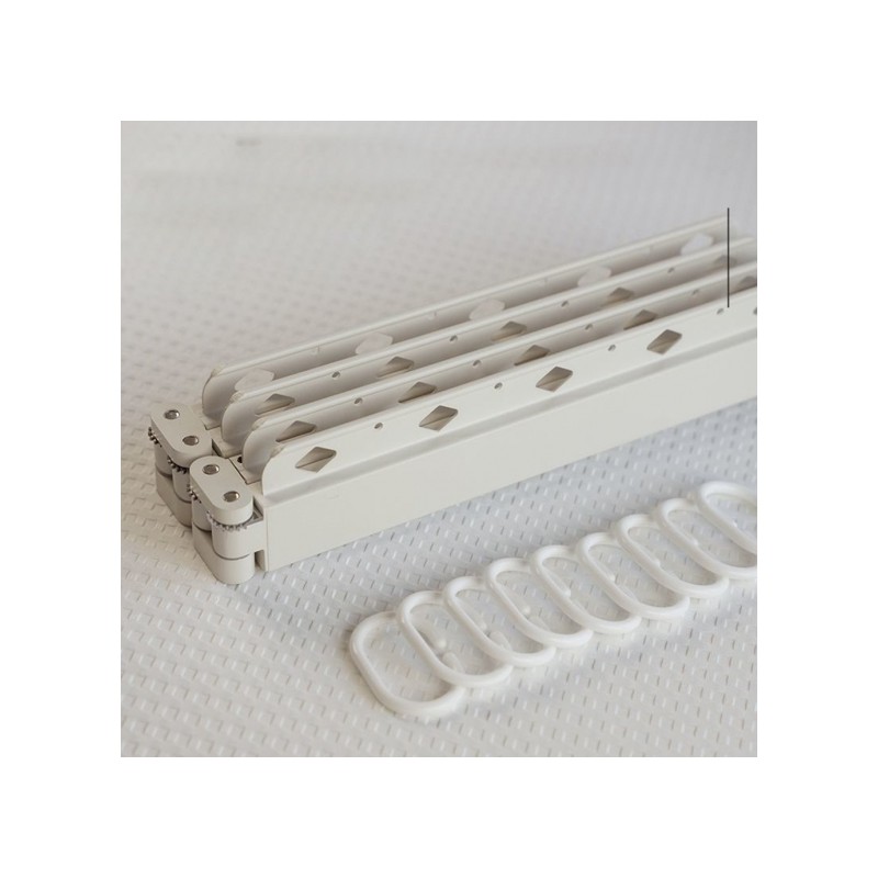 Foldable bathroom shower curtain (100-120cm)