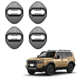 Blazeray 250 Series 250 Series Door Lock, Car Specific Door Striker Cover, Custom Parts, Accessories, Interior Parts, Easy Installation, Stainless Steel, Rust Resistant Metal, Car Supplies, Set of 4