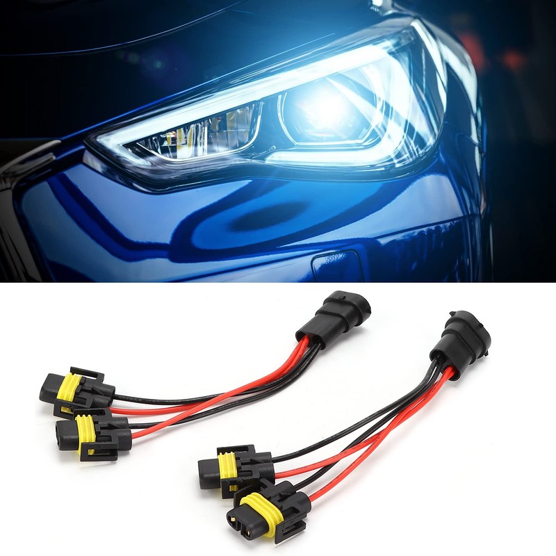 H11 H8 Splitter Wiring Harness for Fog Lamp Headlight High