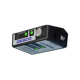 Desco 19651 Multi-Mount Continuous Monitor with North American Power Adapter