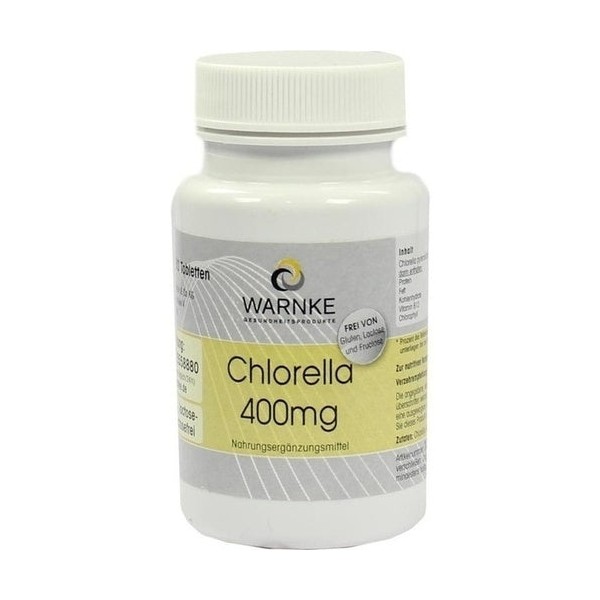 Warnke Chlorella 400 mg Tablets 100 pcs